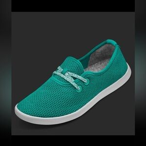 Allbirds Tree Skipper Kauri Peacock Turquoise Green Blue Sneakers Shoes size 5